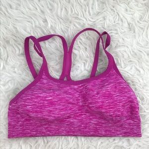 Zella Body Pink Low Impact Racerback Sports Bra XS